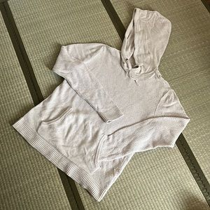 Gap 100% cotton waffle knit hoodie